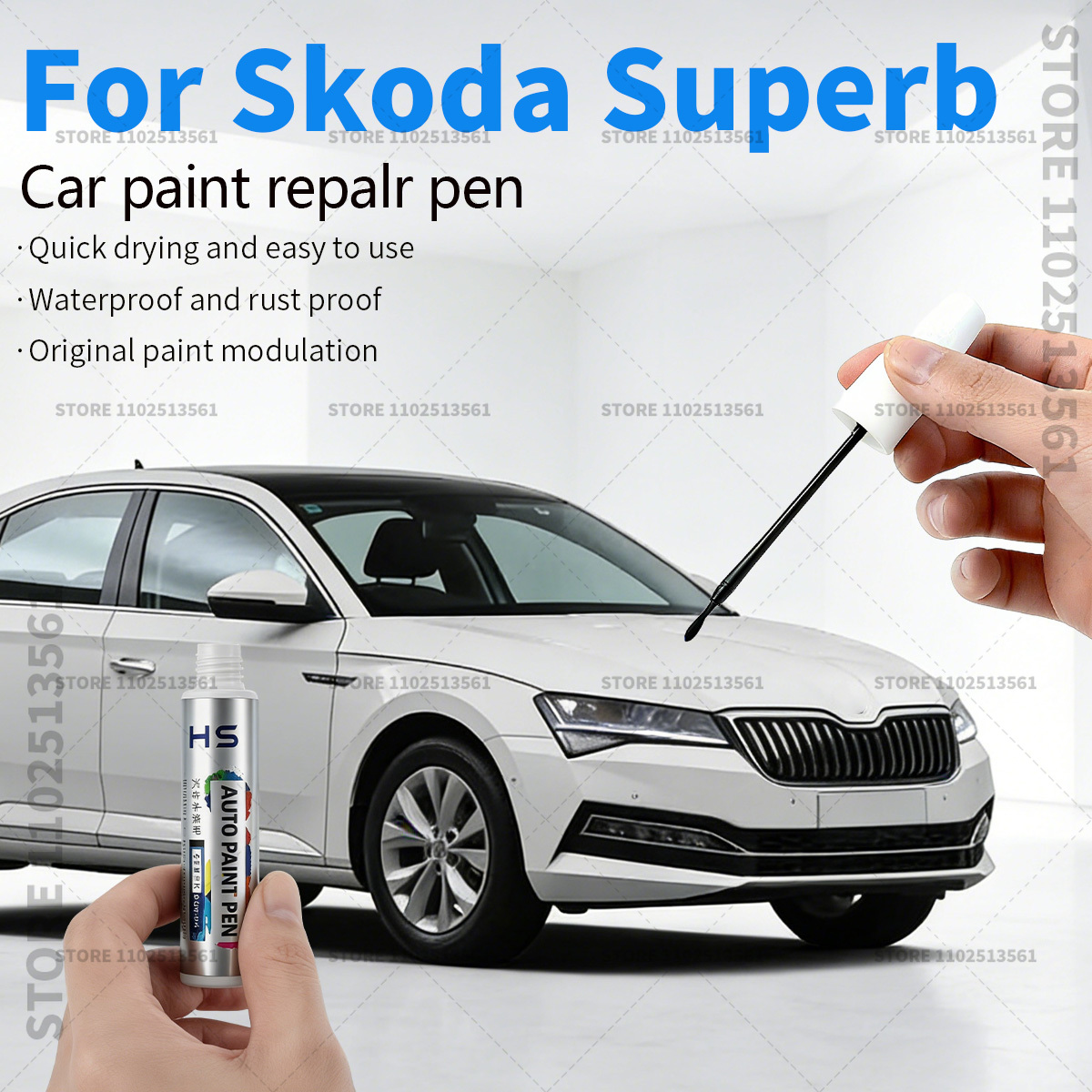 Paint Model Kit - Skoda Superb için Araba Boya Onarım