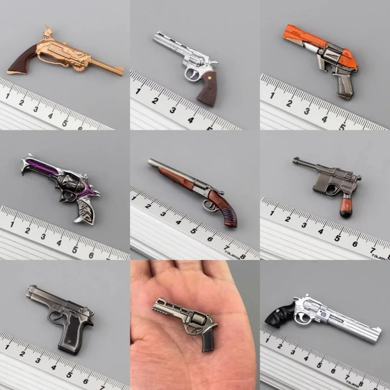 Model Kit Revolver - 1/6 Ölçekli Soldeir Mini Metal Alaşım