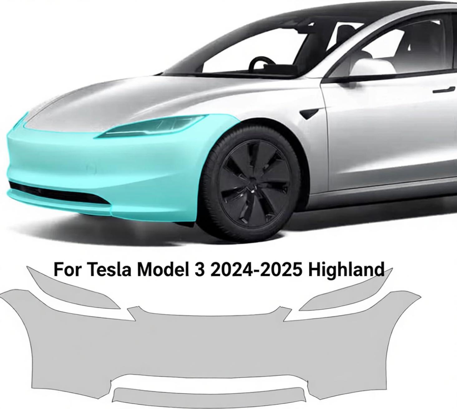 Paint Model Kit - Tesla Model 3 2024-2025 Highland TPU