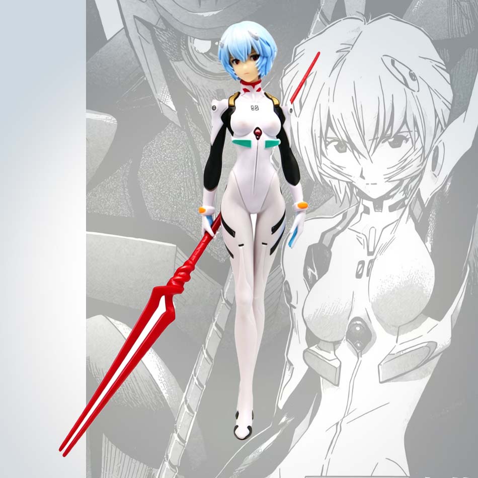 Model Kit Evangelion - Sıcak ve Zarif Ayanami Rei Aksiyon