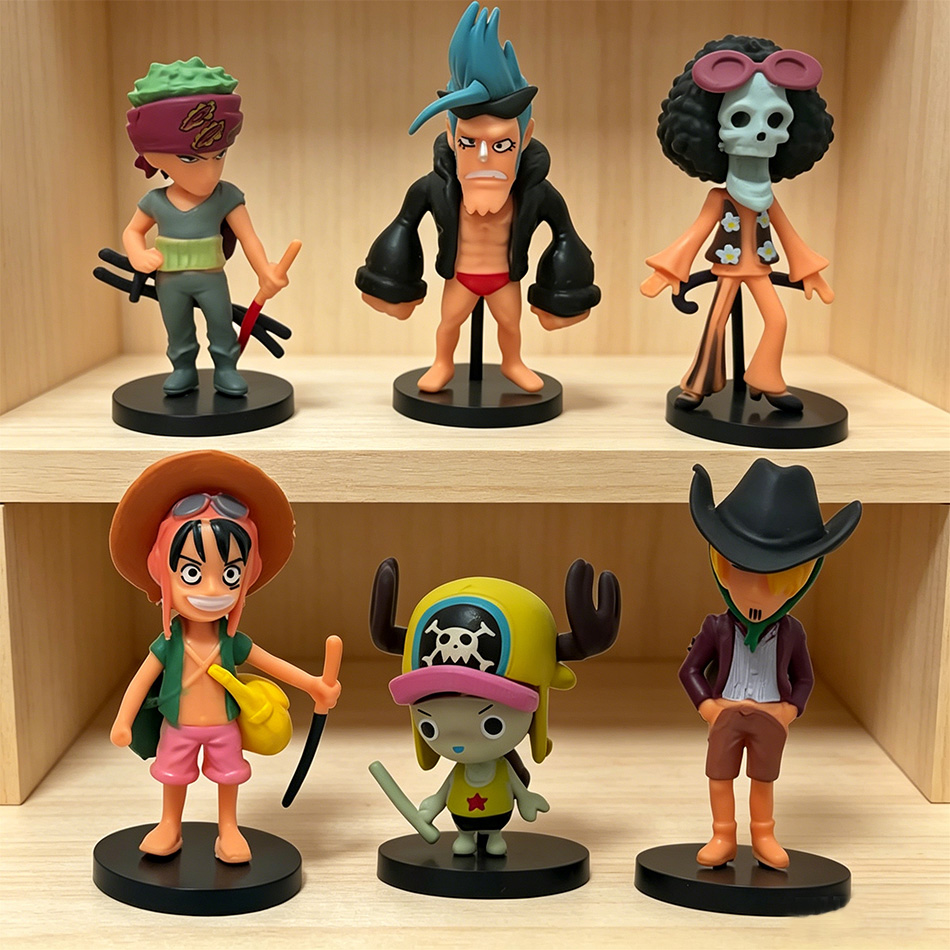 Model Kit Chopper - Anime One Piece 6 adet Q