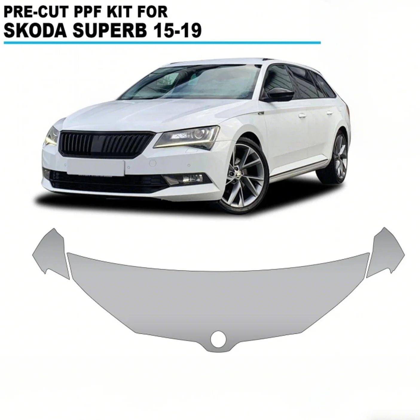 Paint Model Kit - 8.5Mil TPU Tampon Kaput Boya Koruma