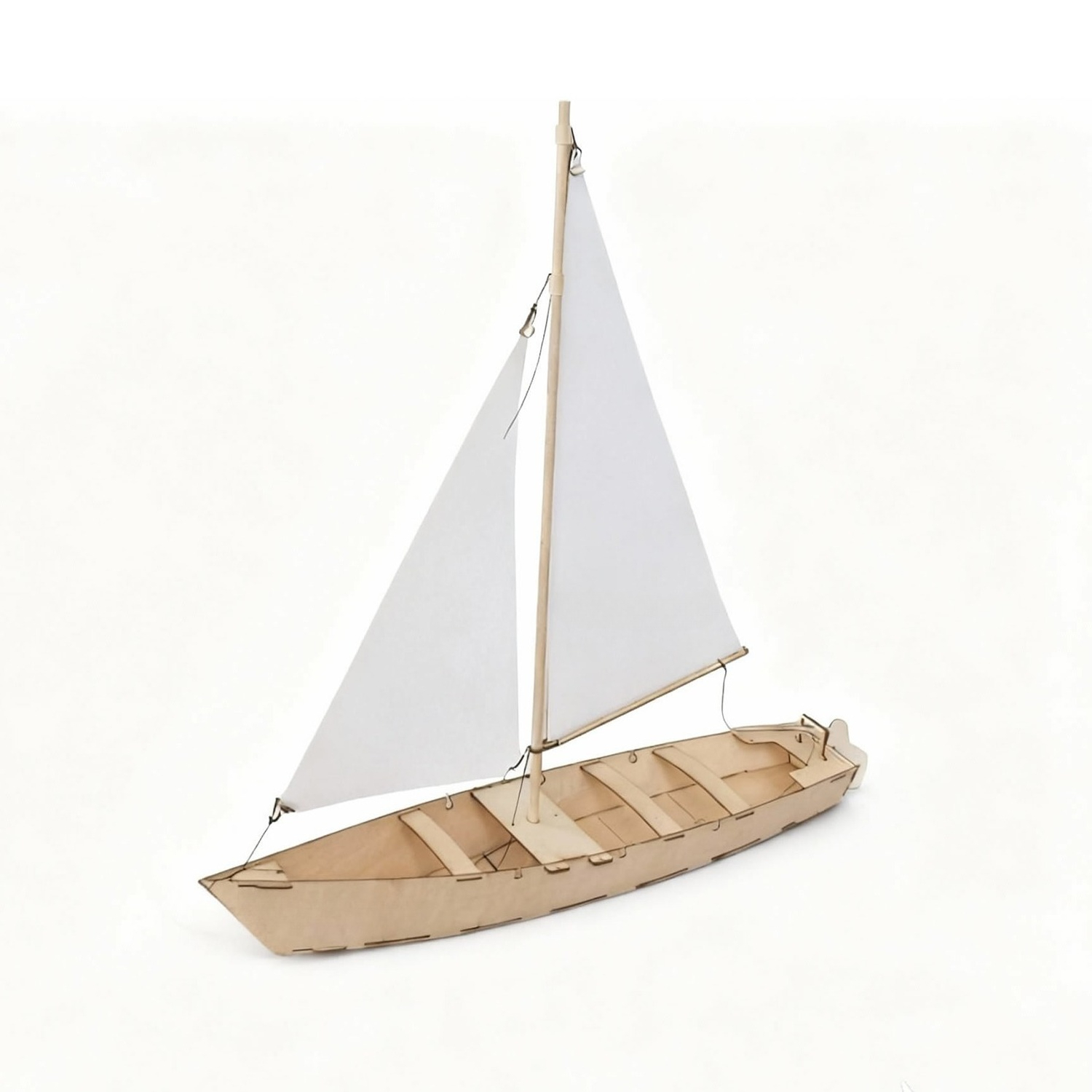 Model Kit Yacht - 33 cm Siyah Ejderha Kendinden Tahrikli