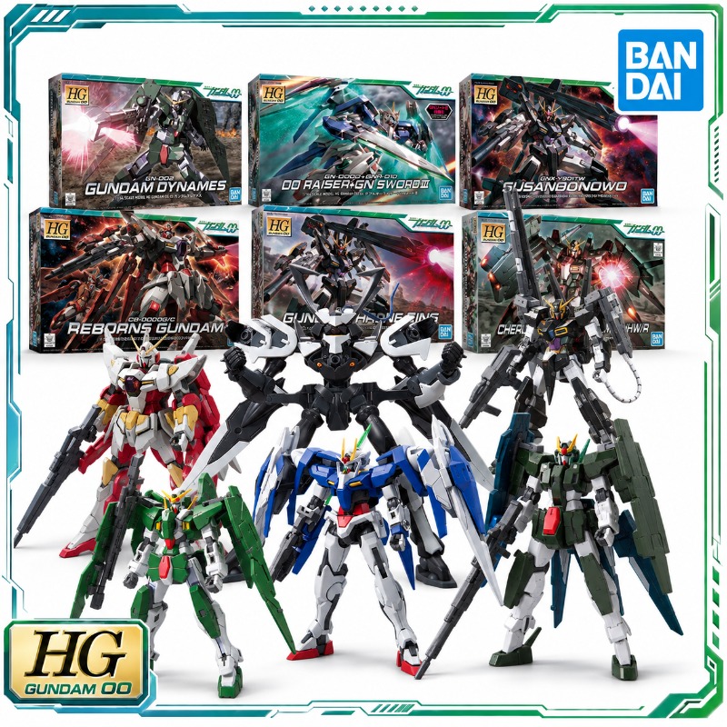 Model Kit Non Gundam - Bandai Orijinal HG 1/144 00 Raiser