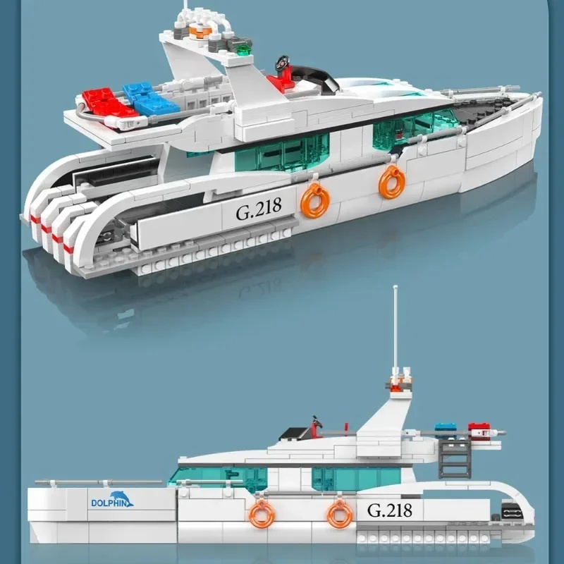 Mould King 857 Parça 10218 Bey - Model Kit Yacht incelemesi ve fiyatı