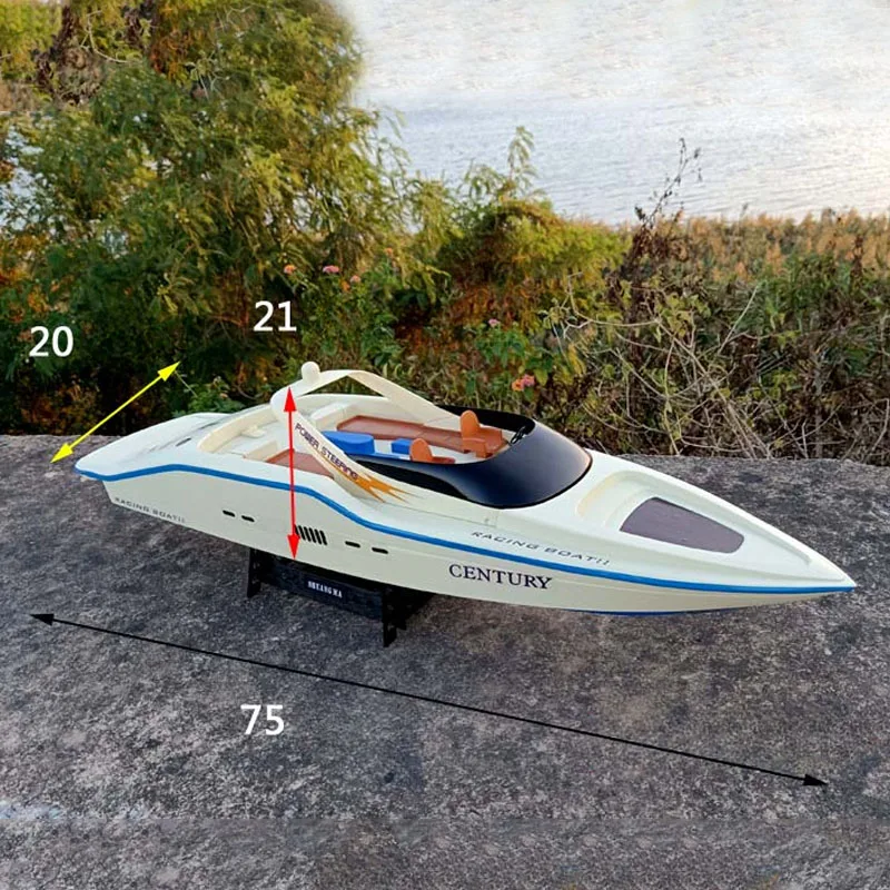 RC çift powered yat modeli 75c - Model Kit Yacht incelemesi ve fiyatı