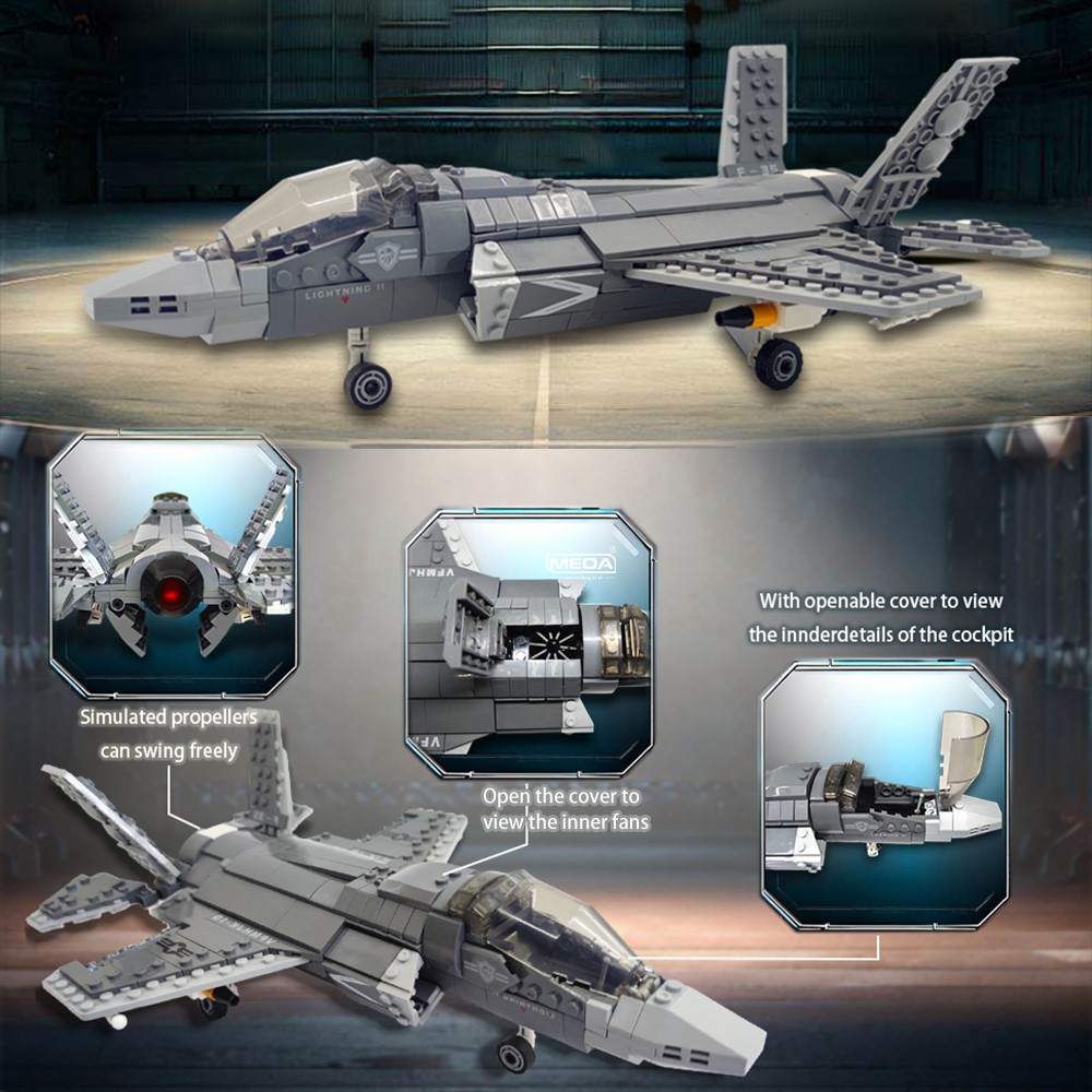646 adet F-35 Lightning II Uça - Model Kit Ww2 incelemesi ve fiyatı