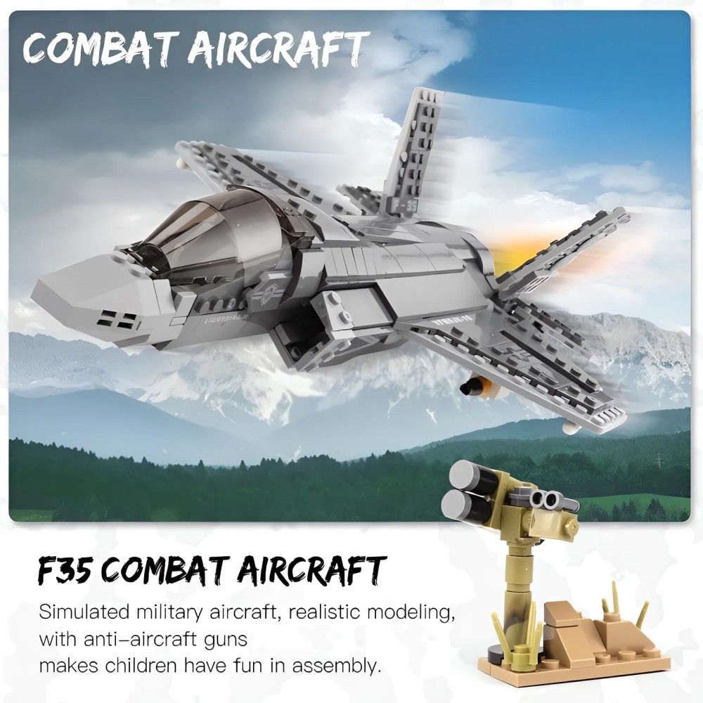 646 adet F-35 Lightning II Uça - Model Kit Ww2 incelemesi ve fiyatı