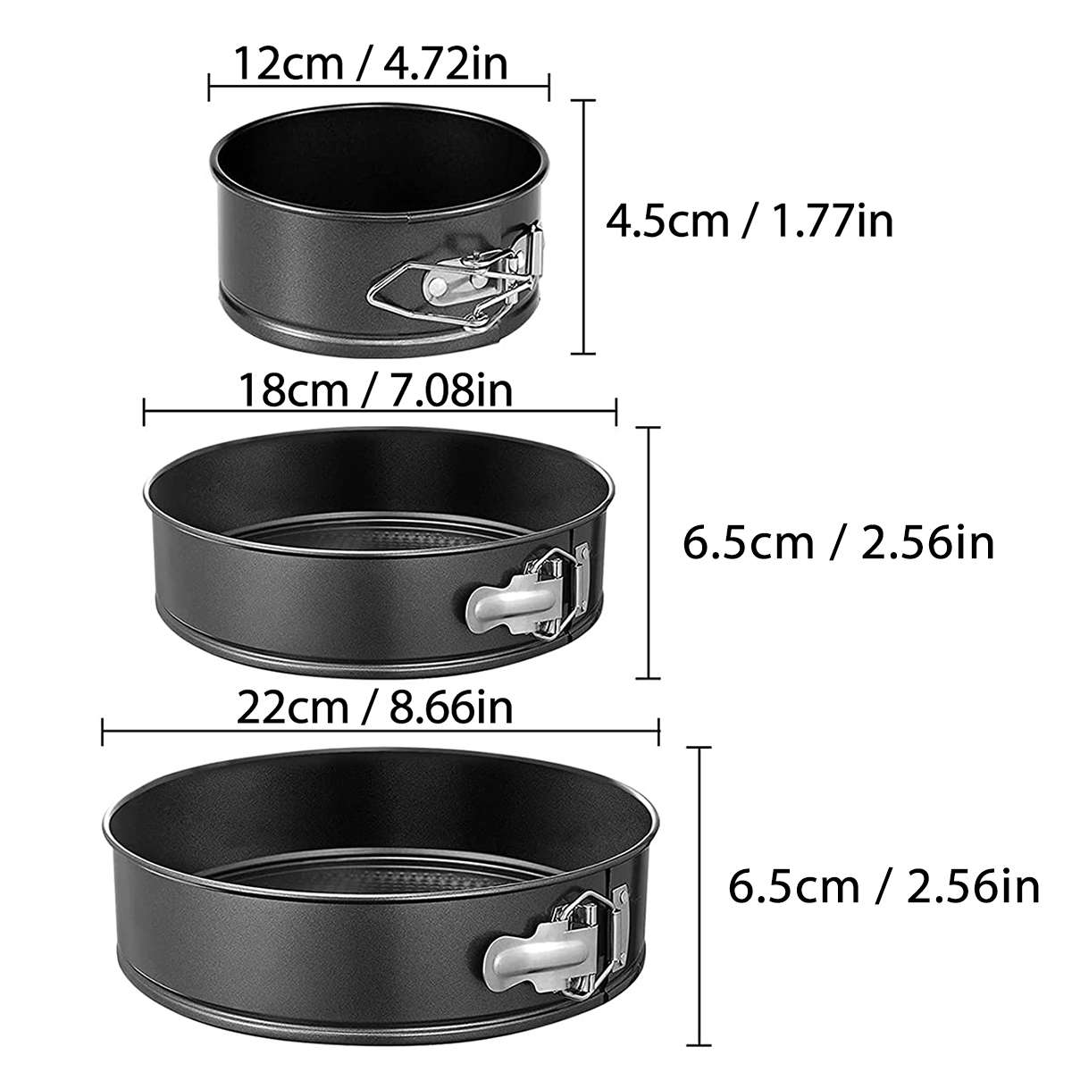 1PC, 3PCS Kek Tavası Seti, Yuv - Model Kit For Beginners incelemesi ve fiyatı