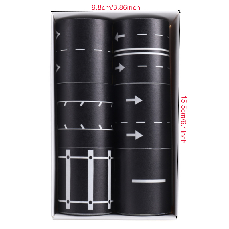 6 rolls/kutu DIY yol ve demiry - Masking Tape Thin incelemesi ve fiyatı