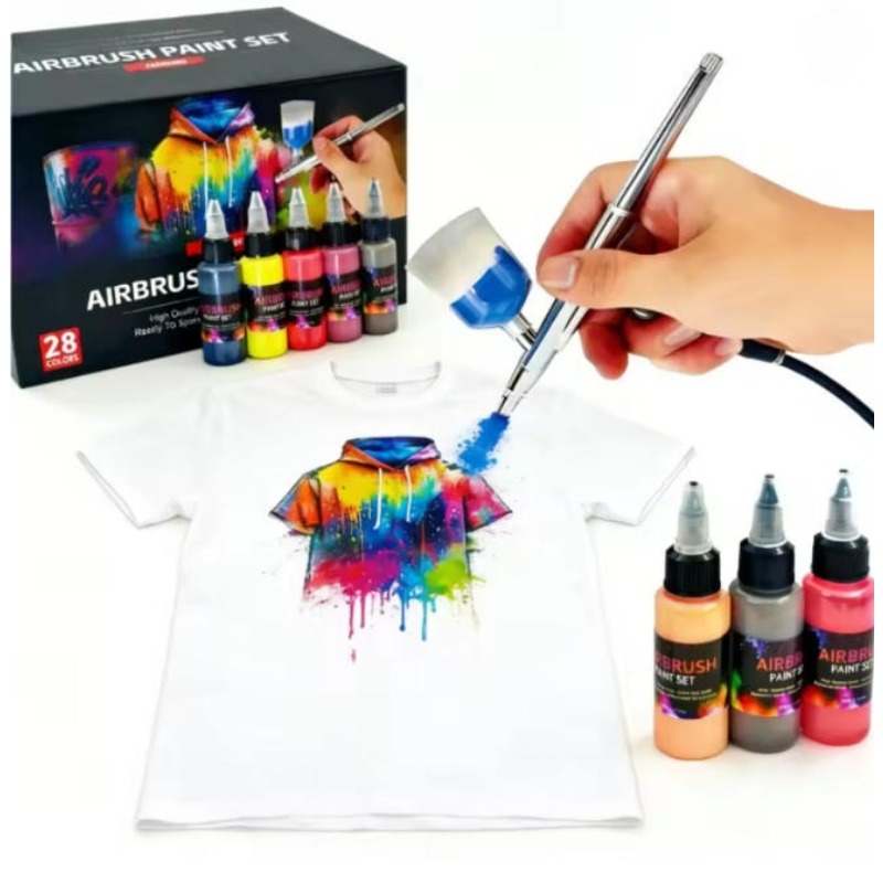 12/28 Renkli Su Bazlı Airbrush - Paint Model Kit incelemesi ve fiyatı