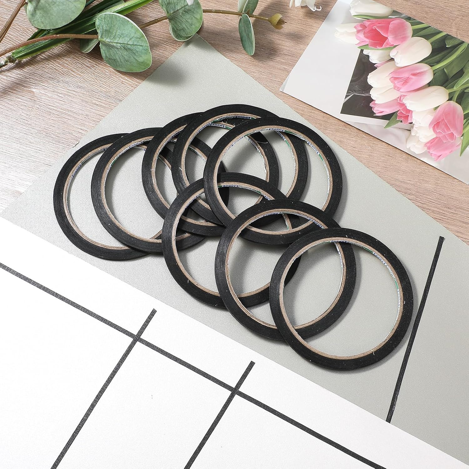 Siyah İnce Kağıt Maskeleme Ban - Masking Tape Thin incelemesi ve fiyatı