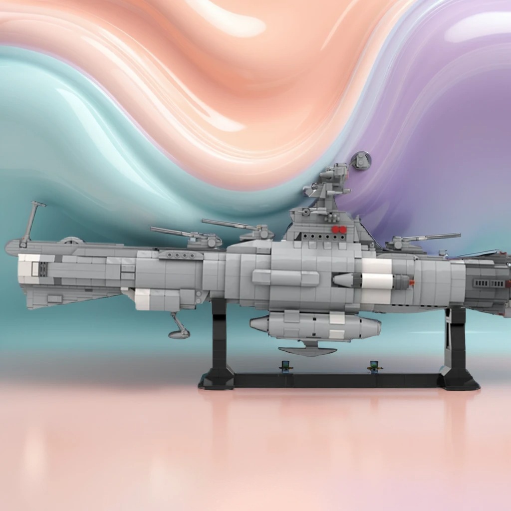 1347 parça MOC Uzay Savaş Gemi - Model Kit Yamato Space incelemesi ve fiyatı