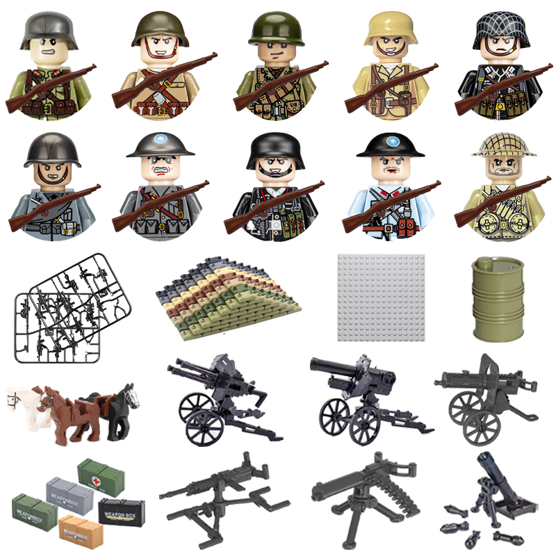 24 adet/toplu WW2 Askeri Karak - Model Kit Ww2 incelemesi ve fiyatı