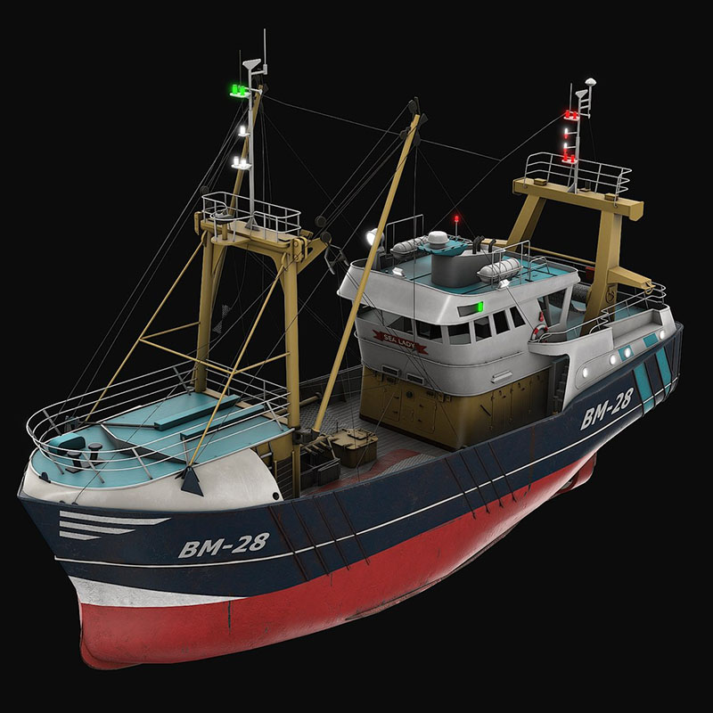 Trawler model seti DIY El-mont - Model Kit Yacht incelemesi ve fiyatı