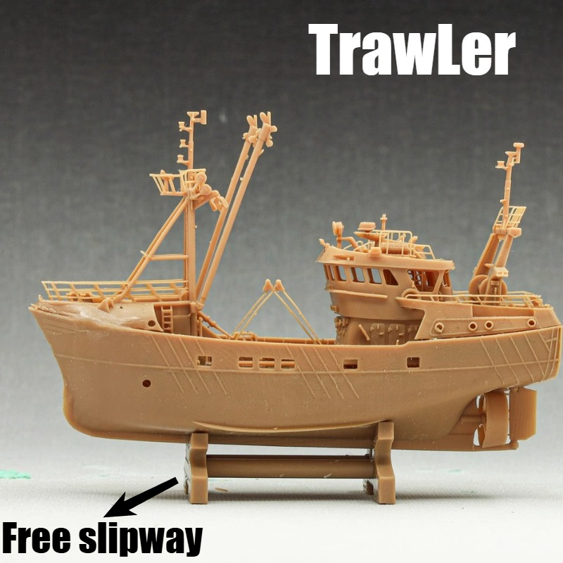 Trawler model seti DIY El-mont - Model Kit Yacht incelemesi ve fiyatı