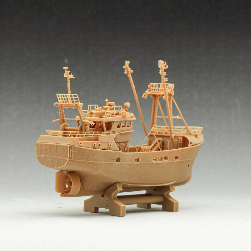 Trawler model seti DIY El-mont - Model Kit Yacht incelemesi ve fiyatı