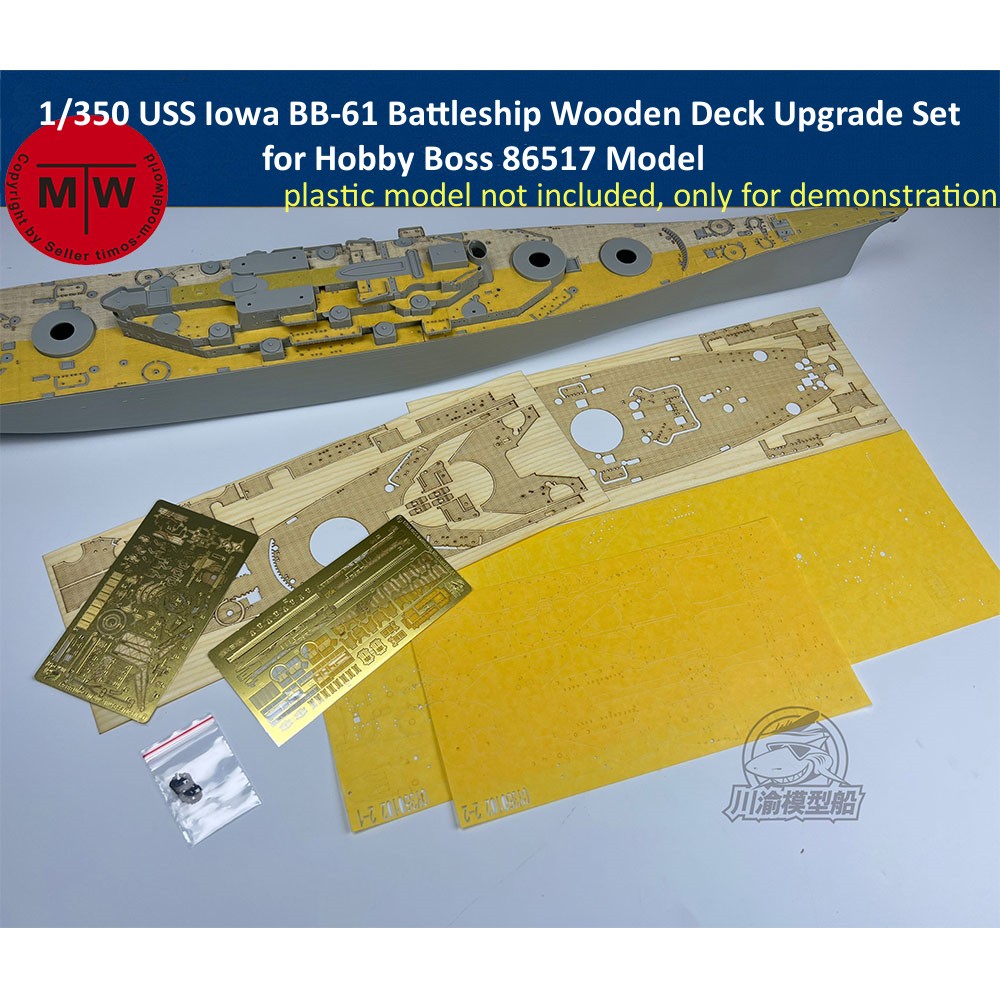 1/350 Ölçekli USS Iowa BB-61 S - Model Kit Uss Iowa incelemesi ve fiyatı