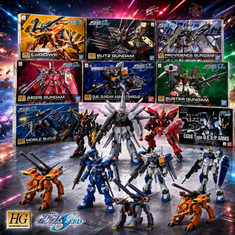 Bandai HG SEED 1/144 Blitz Aeg - Model Kit Non Gundam incelemesi ve fiyatı