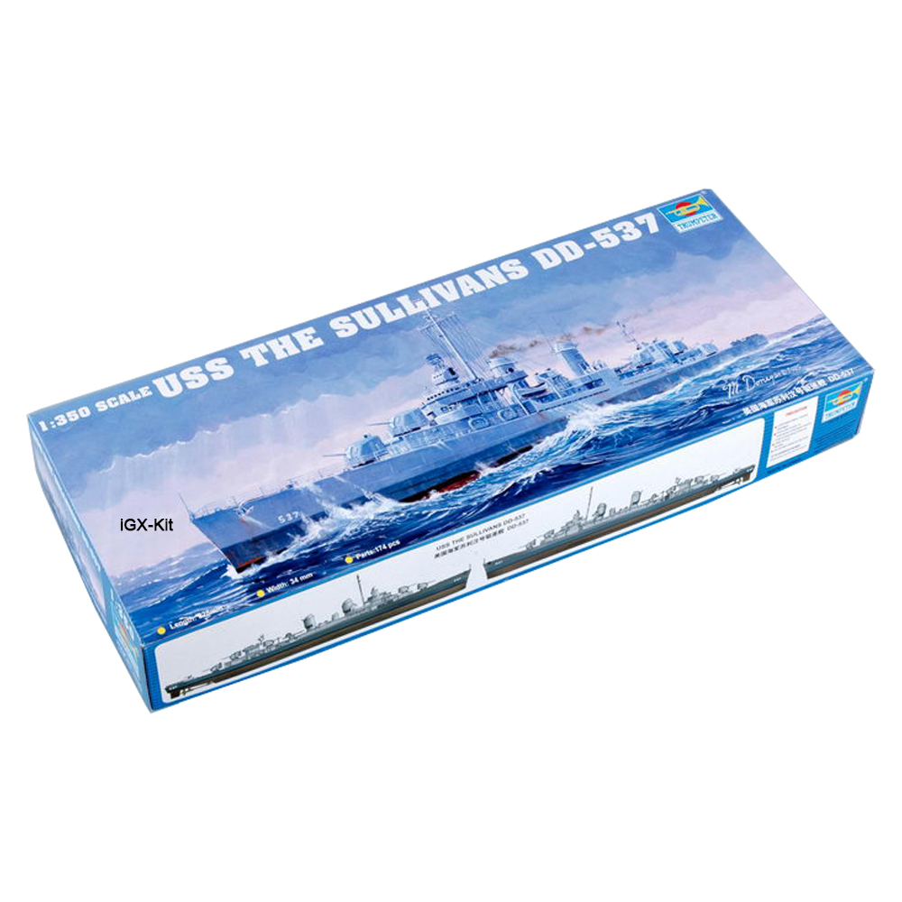 Trompetçi 05304 1/350 Ölçekli  - Model Kit Uss Iowa incelemesi ve fiyatı