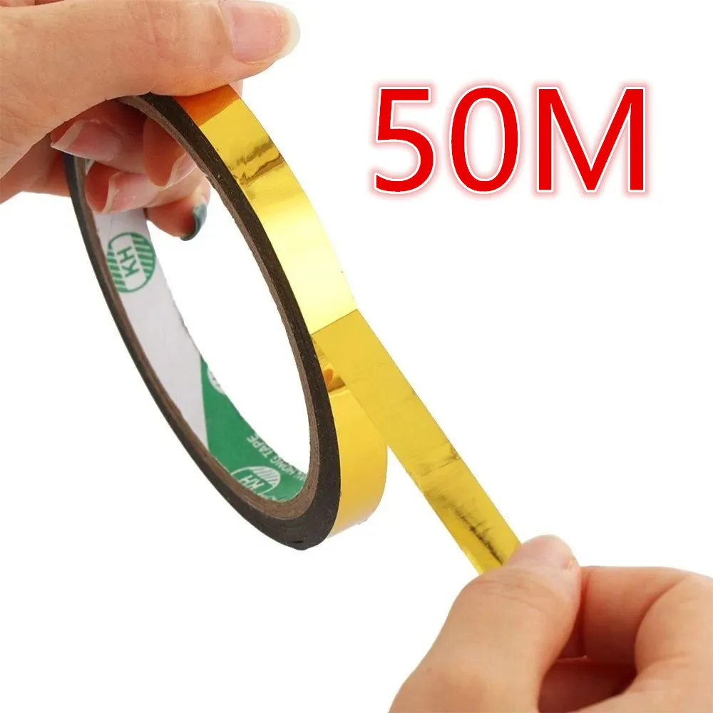 50M Glitter ince altın gümüş f - Masking Tape Thin incelemesi ve fiyatı