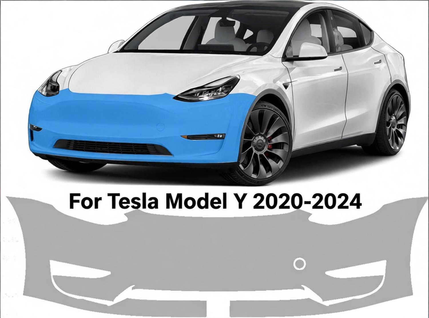 Tesla Model Y 2020-2024 için 8 - Paint Model Kit incelemesi ve fiyatı
