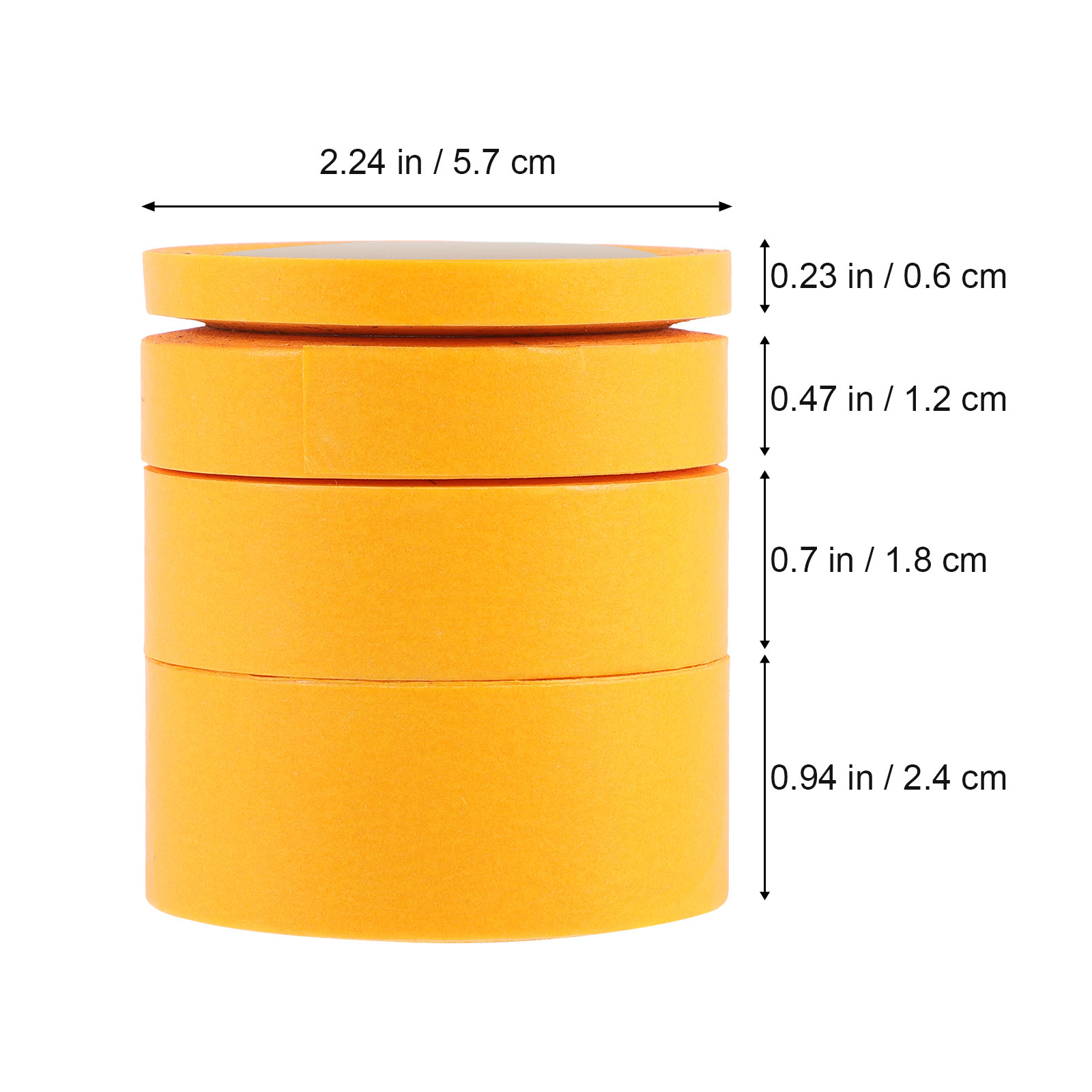 4 Rulo Boya Maskeleme Bandı İn - Masking Tape Thin incelemesi ve fiyatı