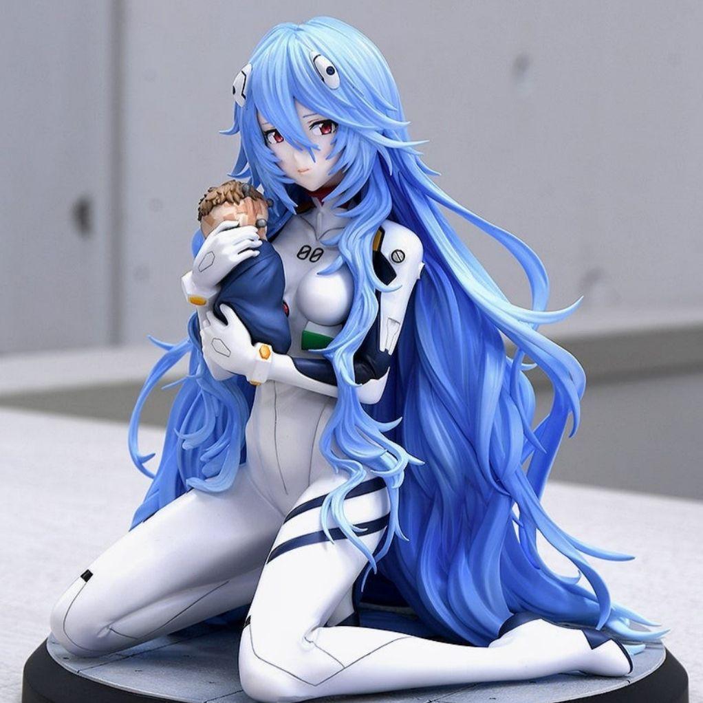 Rei Ayanami Diz Çökmüş Figürü  - Model Kit Evangelion incelemesi ve fiyatı