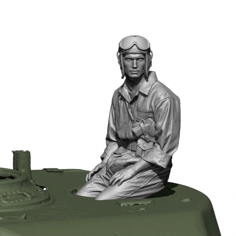 1/16 Ölçekli Döküm Reçine Figü - Model Kit Ww2 incelemesi ve fiyatı